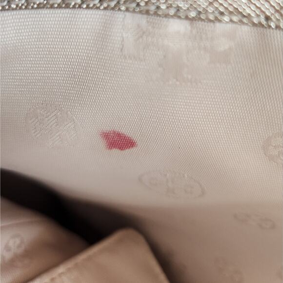 Tory Burch York Buckle Natural Straw Tote Shoulder Bag - Picture 9 of 13